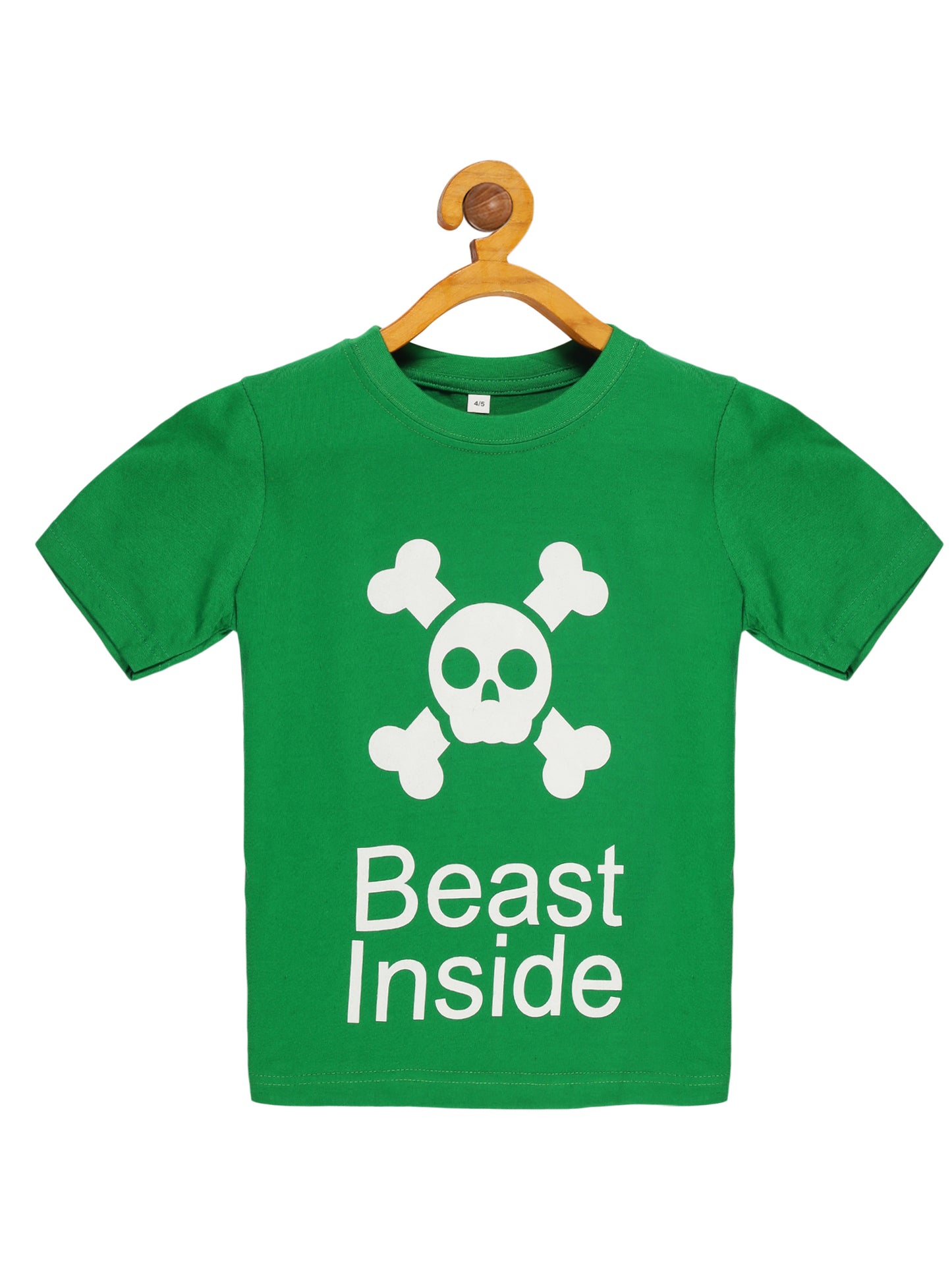 OBOW Boy's Cotton Printed Tshirt Combo (Pack of 4)