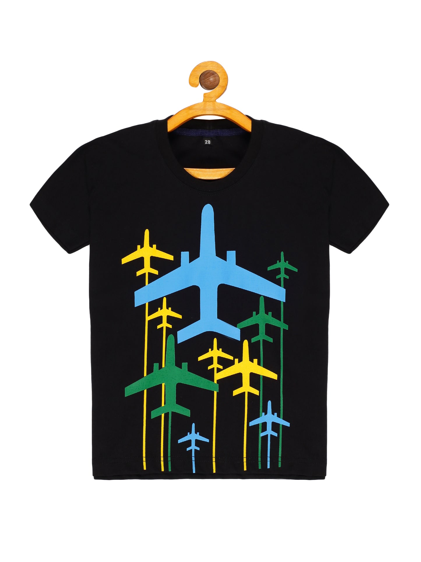 OBOW Boy's Cotton Printed Tshirt Combo (Pack of 4)