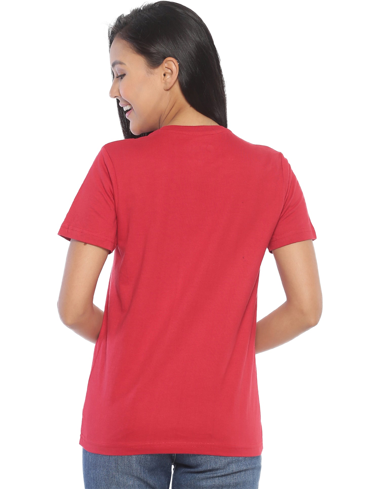 Women's Printed T-shirt(Fly Solo)