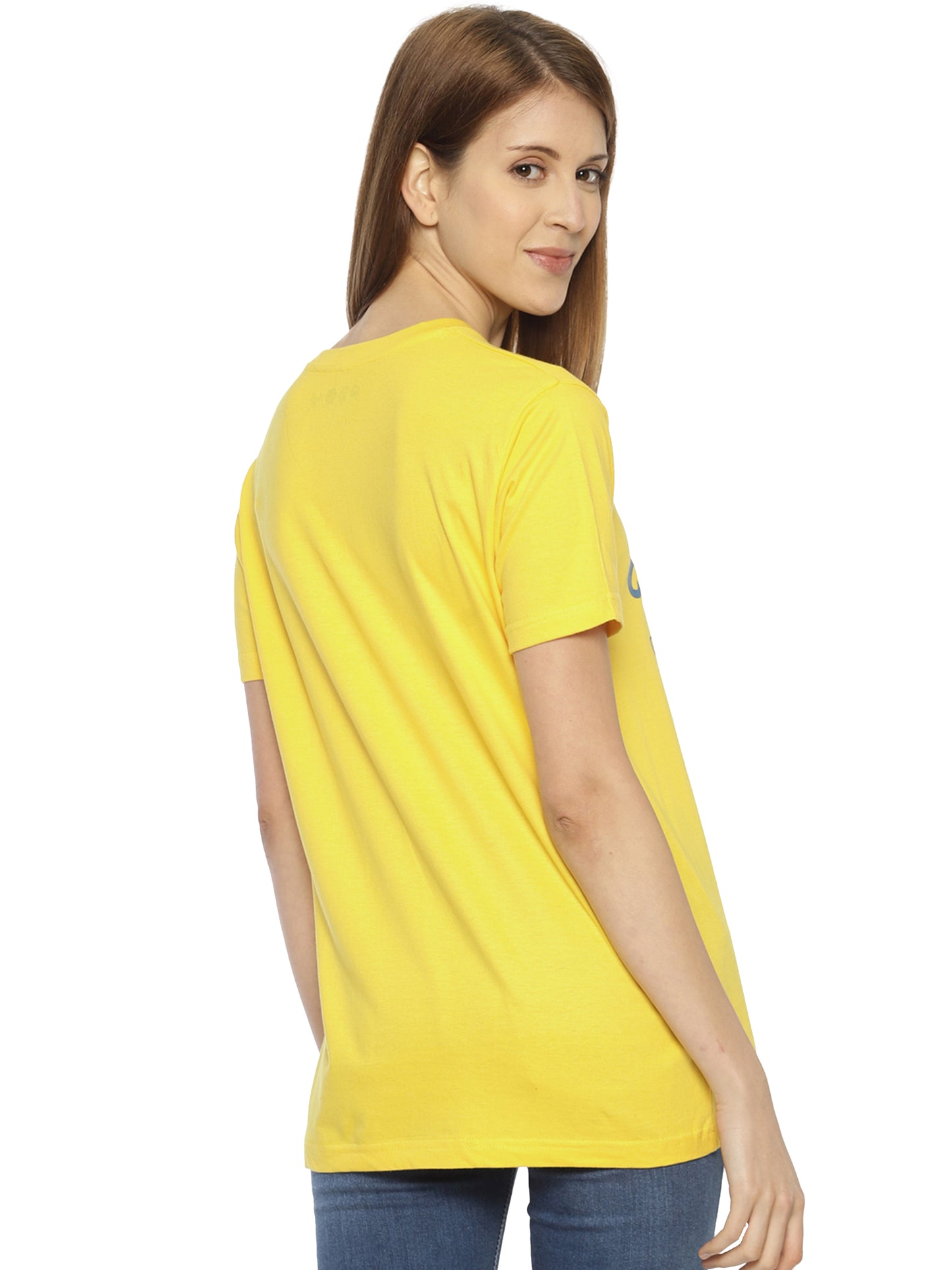 Women's Printed T-shirt(NAMSTE)