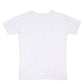 Kids Printed round neck white t-shirt
