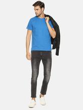 Men's Plain Turquoise Blue T-shirt