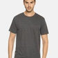 Men's Plain Charcoal Melagne T-shirt