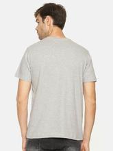 Men's Plain Grey Melagne T-shirt