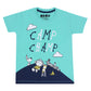 OBOW Boy's Cotton Printed Tshirt Combo (Pack of 4)