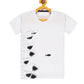 Kids Printed round neck White Fish t-shirt