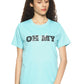 Women's Printed T-shirt(OH MY GHOS)