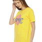 Women's Printed T-shirt(NAMSTE)