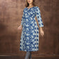 RESHA printed straight long kurta