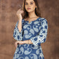 RESHA printed straight long kurta