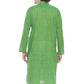 PAROKSH Mens Green Long Pure Handloom Ethnic Cotton Kurta