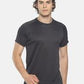 Men's Plain charcoal grey DriFit T-shirt
