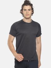 Men's Plain charcoal grey DriFit T-shirt