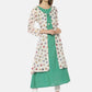 RESHA printed straight long kurta