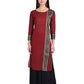 RESHA printed straight long kurta