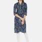 RESHA printed straight long kurta