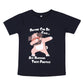 Kids Printed round neck Pink t-shirt