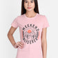 Women's Printed T-shirt (Weekend)