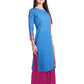 RESHA printed straight long kurta