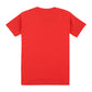 Kids Printed round neck red t-shirt