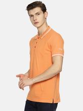 Men's Plain peach tipping Polo T-shirt