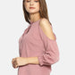 SAHORA Women mauve solid Top