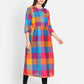 RESHA printed straight long kurta
