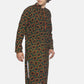 PAROKSH Men green floral cotton block print Straight Kurta