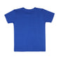 Kids Printed round neck Blue t-shirt