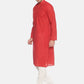 PAROKSH Men Red polka dots cotton Straight Kurta