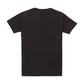 Kids Printed round neck black t-shirt