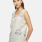 SAHORA Women blue dyed indigo blockprint Top
