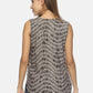 SAHORA Women grey tiedye shibori Top