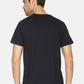 Men's solid cotton round neck T-shirt