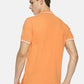 Men's Plain peach tipping Polo T-shirt