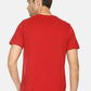 Men's solid cotton round neck T-shirt