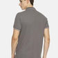 Men's Plain grey tipping Polo T-shirt