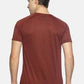 Men's solid cotton round neck T-shirt