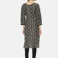RESHA printed straight long kurta
