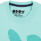 Kids Printed round neck sea turtle t-shirt