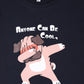 Kids Printed round neck Pink t-shirt
