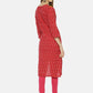 RESHA printed straight long kurta