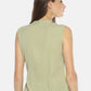 SAHORA Women Lime green solid Top