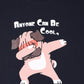 Kids Printed round neck Pink t-shirt