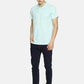 Men's Plain Seagreen tipping Polo T-shirt