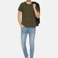 Men's Plain Olive Green T-shirt