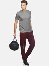 Men's solid cotton round neck T-shirt