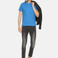 Men's Plain Turquoise Blue T-shirt