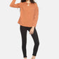 SAHORA Women solid cold shoulder Top