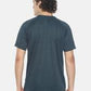 Men's solid cotton round neck T-shirt